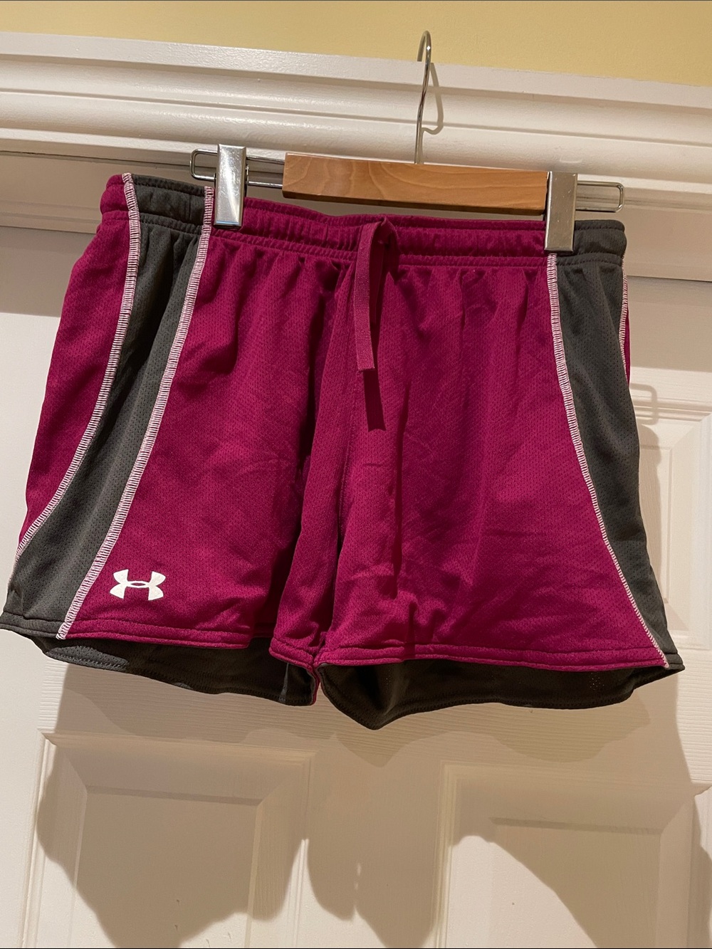Women's Retro Running Shorts Althleisure Activewear Sportglam M